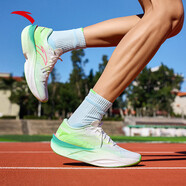 安踏C202 6代丨貝克勒同款專(zhuān)業(yè)碳板馬拉松競速跑鞋氮科技男女運動(dòng)鞋 【男款】紙莎白/熒光赤道綠251-2 39