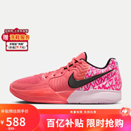 耐克（NIKE）耐克NIKE 男子籃球鞋JA 2 EP運動(dòng)鞋IB5841-800 灰燼紅 42