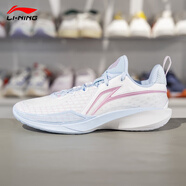 李寧閃凌 2籃球鞋2025春季新款男子輕量高回彈專(zhuān)業(yè)比賽鞋ABAV009 標準白/冰河藍ABAV009-2 39