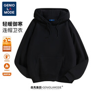 GENIOLAMODE品牌美式復古連帽衛衣男秋季薄款歐美高街潮ins長(cháng)袖休閑上衣
