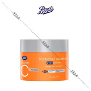 Boots泰國版Boots VC系列 保濕亮白面霜睡眠面膜身體精華爽膚水潔面乳 保濕平滑晚霜