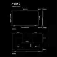 海信VIDDA55/58英寸全面屏4K超清智能液晶電視機語(yǔ)音對話(huà)MEMC家用 55英寸4KminiLED192分區1300亮度 0英寸
