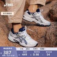 亞瑟士ASICS運動休閑鞋男鞋女鞋情侶百搭運動鞋復古跑鞋 GEL-170TR 白色/深藍色 44.5