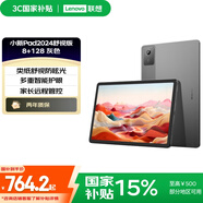 聯(lián)想【國家補貼15%平板電腦】小新Pad 2024 舒視版 11英寸護眼柔光大屏 電紙書(shū)閱讀學(xué)習平板8+128G灰