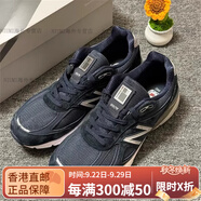 NEW BALANCENB990:復(fù)古休閑跑步鞋M990BK6-GL5::U990TG4-TC6 海軍藍(lán)D  v4/U990NV4 37.5 230mm