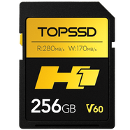 天碩（TOPSSD）高品質(zhì)SD卡_H1雙芯旗艦相機(jī)存儲卡_280MB/s_256GB 280MB/s_256GB 官方標(biāo)配