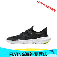 耐克（NIKE）Free RN 5.0赤足男鞋透氣減震輕便女鞋運動(dòng)跑步鞋 AQ1289 AQ1289-003黑白 36