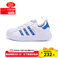 adidas阿迪達(dá)斯童鞋男女寶寶三葉草嬰童經(jīng)典貝殼頭小童板鞋ID9709 JQ5526 35