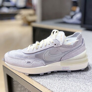 耐克（Nike）跑步鞋女鞋2025夏季新款WAFFLE華夫鞋復古輕便運動(dòng)休閑鞋 DX5765-001灰色 36.5