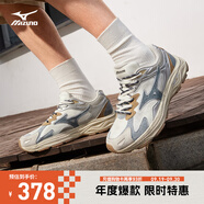 美津濃（MIZUNO）男女跑步鞋 緩震透氣 網(wǎng)面拼接 反光標(biāo)識(shí) RACER S 01/丹寧  38