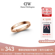 丹尼爾惠靈頓（DanielWellington）dw戒指女情侶戒指玫瑰金對戒生日禮物送女友DW00400018