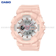 卡西歐（CASIO）手表女款babyg學(xué)生運動(dòng)表女表BGA-320 BA-110RG-4ADR少女粉