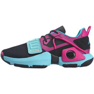 李寧籃球鞋減震男2025新款韋德之道系列運動(dòng)鞋云科技實(shí)戰低幫男鞋 標準黑/玫紅/藍 42