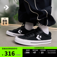匡威（Converse）官方 Sport Casual休閑板鞋漫步星箭板鞋黑色A10547C A10547C 42