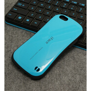 IFACE MALLiface適用蘋(píng)果iphone6手機(jī)殼掛繩6splus保護(hù)套防摔殼潮6p殼加厚加硬弧形小蠻腰三防殼硅膠保護(hù)套鏡 湖藍(lán)色 iPhone6plus