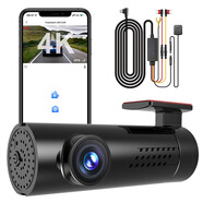 瑞世泰跨境新款4K4K雙錄WiFi互聯(lián)停車(chē)監控大廣角APP控制行車(chē)記錄 4K+4K+WIFI 車(chē)充點(diǎn)煙器取電