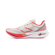 LI-NING 1990李寧飛電3 CHALLENGER錫馬跑步鞋男子馬拉松競速訓練 淡柔紫月白 米白色ARMT037-26 39