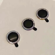 wenergy適合o14o鏡頭膜o13a手機(jī)相機(jī)后置頭1金屬邊框14全包防 【OPPOReno13F】彩色鉆石1套2顆金屬邊框鋼化鷹眼鏡頭