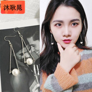 恒久葉氣質(zhì)韓國(guó)個(gè)性簡(jiǎn)約冷淡風(fēng)設(shè)計(jì)感耳釘耳環(huán)2018潮小眾耳墜耳飾女 12#銀色三角貝珠