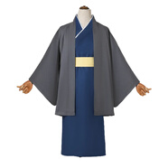 COMIC SOUL銀魂動(dòng)漫服 桂小太郎衣服和服外套cos服日本動(dòng)漫二次元全套 桂小太郎全套+二趾襪 S