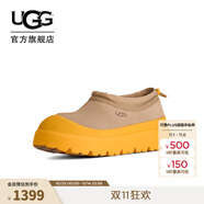UGG秋季男女同款舒適簡約厚底塔斯曼彩殼雪地靴時尚休閑鞋1144096 MMM | 芥菜籽色/ 夏日小麥黃色 41 41碼及以上建議拍大一碼
