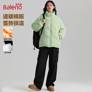 班尼路（Baleno）羽絨棉服女冬季2025新款小個(gè)子面包服棉襖子加厚保暖棉衣外套女裝