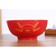 福建 中秋博餅碗 狀元碗 紅釉大碗 特大號中秋節禮品送骰子 8寸20*10CM送篩子