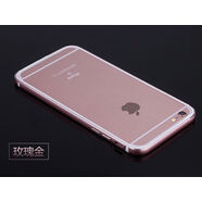 之宋適用蘋(píng)果6s手機殼7plus金屬硅膠邊框X防摔保護套8黑XR紅11pro 66s-4點(diǎn)7寸玫瑰金