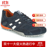 健樂士健樂士（GEOX）男鞋子經(jīng)典休閑板鞋球鞋透氣春秋新款2025新款 藍(lán)色U4207K02214C4002 42