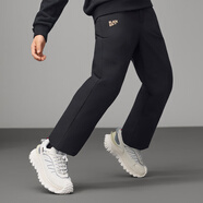 高梵【高梵黑金兒童鵝絨服】親子戶(hù)外雪褲冬季男童女童保暖鵝絨褲褲子 曜石黑 130 cm