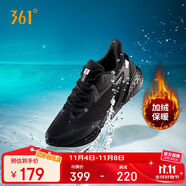 361°運動鞋男雨屏秋冬季款加絨保暖戶外通勤跑步棉鞋子男672342231B-4