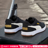 彪馬（PUMA）板鞋男鞋女鞋 秋季新款Caven 2.0運動鞋耐磨復古情侶低幫休閑鞋子 后跟金標/75周年款/曬圖退10 35.5 (內(nèi)長220mm)