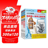 公文式教育：4-6歲邊玩邊學(xué)益智手工套裝（套裝共4冊）