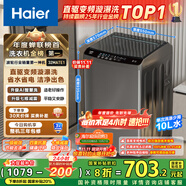 海爾（Haier）波輪洗衣機(jī)全自動(dòng)小型家用10公斤EB100B32Mate1 直驅(qū)變頻京東自營家電國家補(bǔ)貼一級(jí)能效出租房宿舍