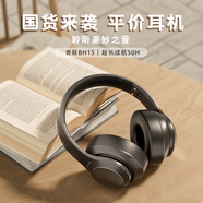 奇聯(lián)無(wú)線藍(lán)牙耳機(jī)頭戴式電競(jìng)游戲?qū)W生降噪BH15超長(zhǎng)續(xù)航音樂(lè)運(yùn)動(dòng)包耳耳麥?zhǔn)謾C(jī)電腦筆記本網(wǎng)課女生高音質(zhì) BH15黑色|游戲模式|50h續(xù)航