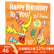 英文原版 蘇斯博士 Happy Birthday to You! Great Big Flap Book 祝你生日快樂(lè ) 大開(kāi)本故事紙板翻翻書(shū) Dr.Seuss 綠山墻