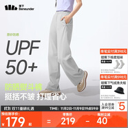 蕉下（beneunder）速干直筒褲女士運(yùn)動(dòng)休閑長(zhǎng)褲子通勤冰絲防曬褲DS849 25春夏新款