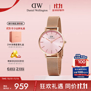 丹尼爾惠靈頓（DanielWellington）DW手表女歐美表簡約鋼帶石英女士手表送女友生日禮物DW368