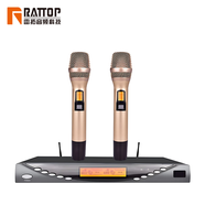 RATTOP雷拓 U段一拖二無(wú)線(xiàn)娛樂(lè )麥克風(fēng)  UI-980 臺