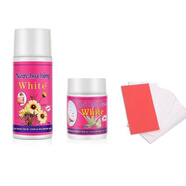 WHITE&WHITE泰國white蘆薈膠去黑頭鼻貼紙吸黑頭收縮毛孔水套裝祛粉刺撕拉型 整套優(yōu)惠裝