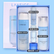 LANEIGE蘭芝水衡清盈透潤系列清爽補(bǔ)水不黏膩保濕滋潤護(hù)膚品母親節(jié)禮物 水乳五件套裝(清潤型)
