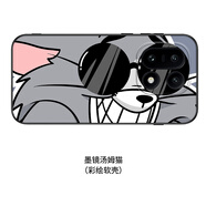 沃配 日本卡通創(chuàng  )意 適用1+15一加ace5/ace6手機殼Ace2pro保護套12新款ace3pro個(gè)性11動(dòng)漫網(wǎng)紅oneplus13 墨鏡湯姆貓（軟殼） 一加13