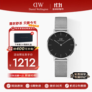 丹尼爾惠靈頓（DanielWellington）DW流金女表32mm金屬表帶歐美表女士手表生日禮物送女友DW00100162