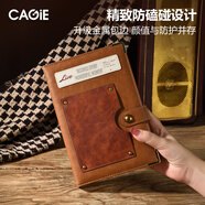 CAGIE卡杰2026年日程本日周計劃本每日工作時(shí)間管理筆記本365天日歷記事本手賬日記本效率手冊本子定制 A5麥麩棕 2026年一日一頁(yè)