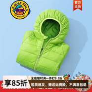 G.DUCKKIDS免洗兒童輕薄羽絨服男童女童大中小童寶寶冬季短款外套易打理 綠色 90cm