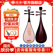 星海琵琶民族彈撥樂(lè )器兒童成人初學(xué)入門(mén)專(zhuān)業(yè)考級演奏琵琶 【硬木】?jì)和?901