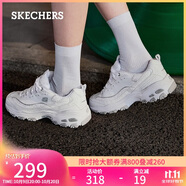 斯凱奇（Skechers）女鞋秋季厚底老爹鞋百搭熊貓鞋軟底舒適外穿休閑運(yùn)動鞋11959