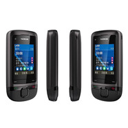 諾基亞（NOKIA）Nokia/600c2-05經(jīng)典滑蓋接聽按鍵備用懷舊音樂老人學生手機 黑色【移動版】 128MB x 套餐五 1裸機【無電池無充電器】