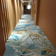 詠幻酒店印花地毯過(guò)道包房走廊宴會(huì )廳美容院電影院阻燃隔音地毯墊 9毫米厚湖藍色 800材質(zhì) 1平方價(jià)格4米門(mén)幅