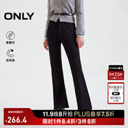 ONLY2025夏季新款復(fù)古修身高腰喇叭褲長(zhǎng)褲牛仔褲女|125132090 E39俊黑色 XS XS標(biāo)準(zhǔn)褲長(zhǎng)